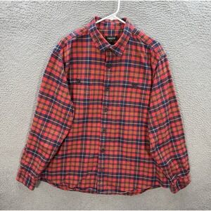 Orvis Shirt Adult XL Multicolor Plaid Flannel Outdoors Workwear Camping Chore‎